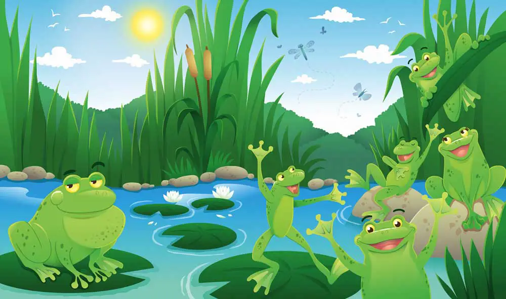 Inspirational Story Two Frogs