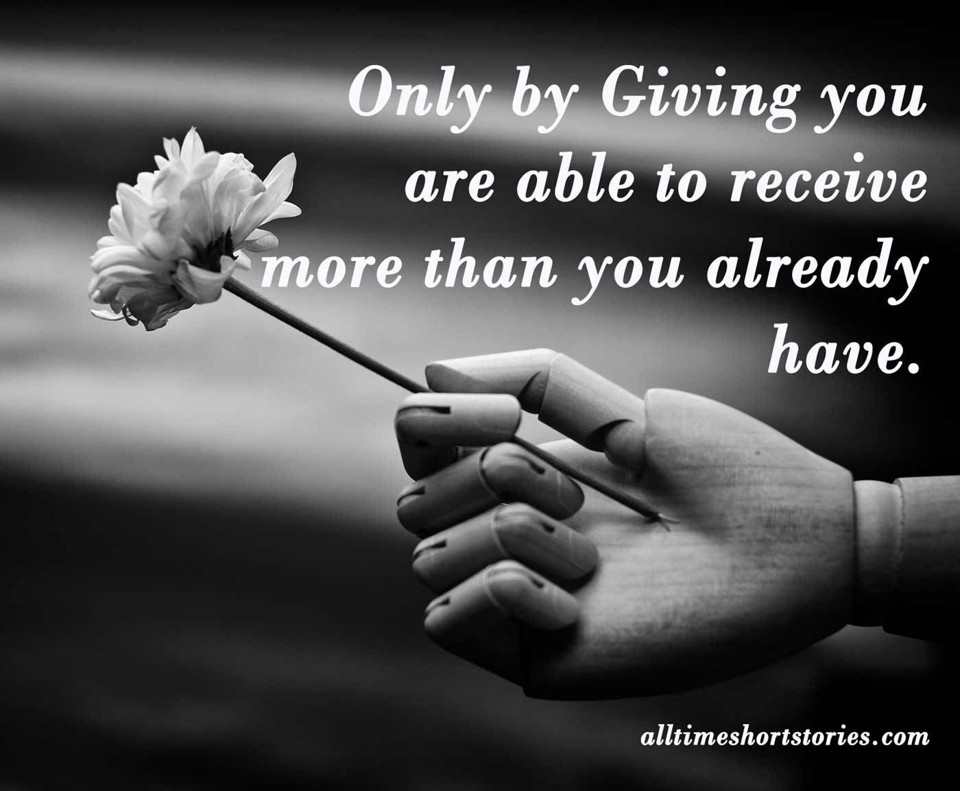 Inspiring Quote about Giving