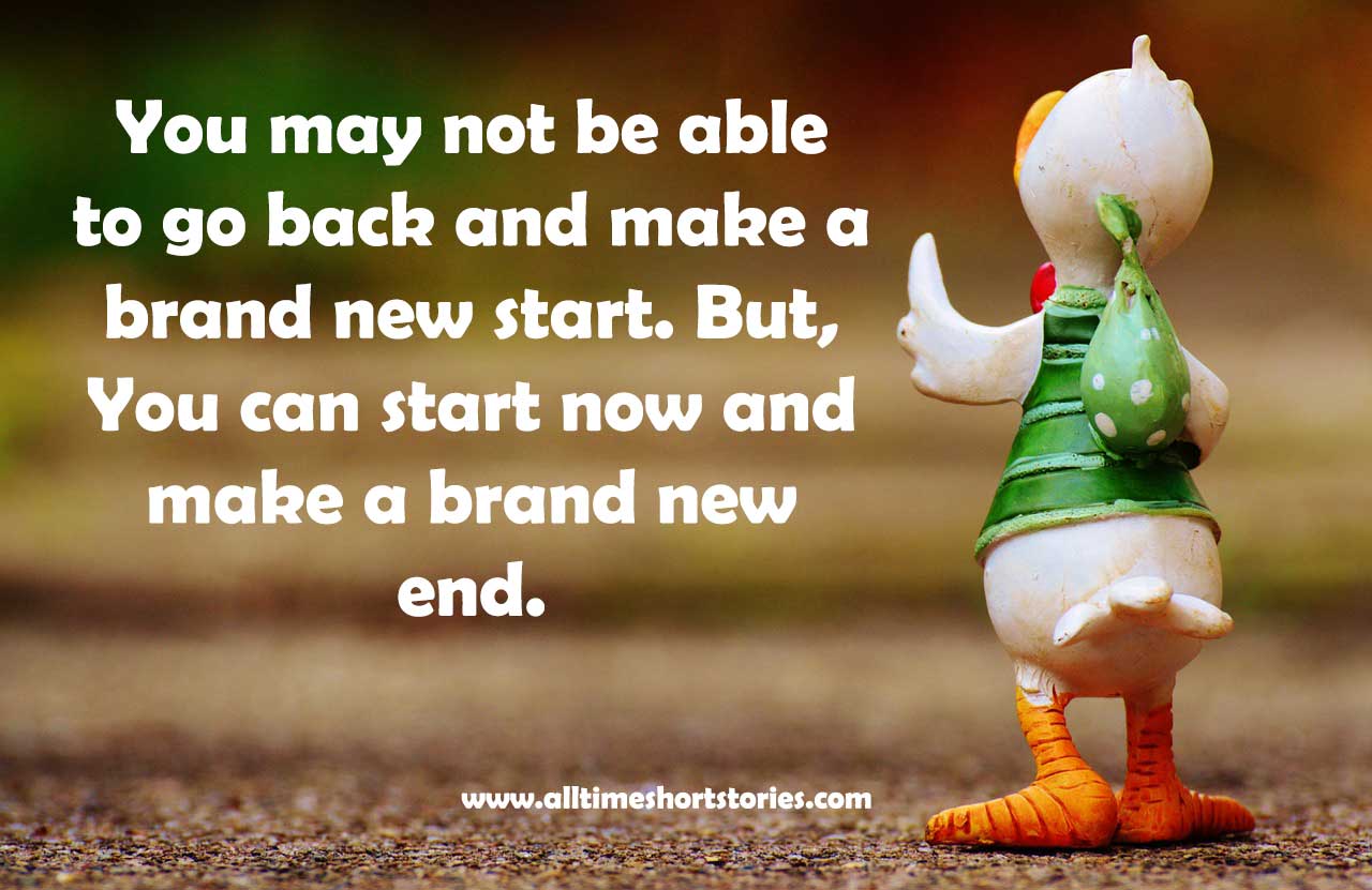 Quote about starting over