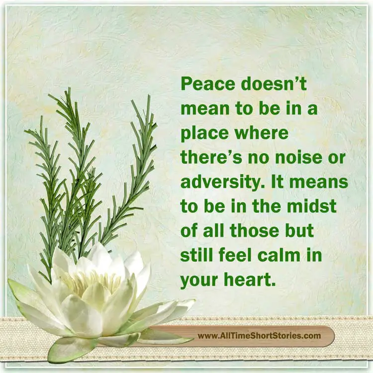 Quote about peace