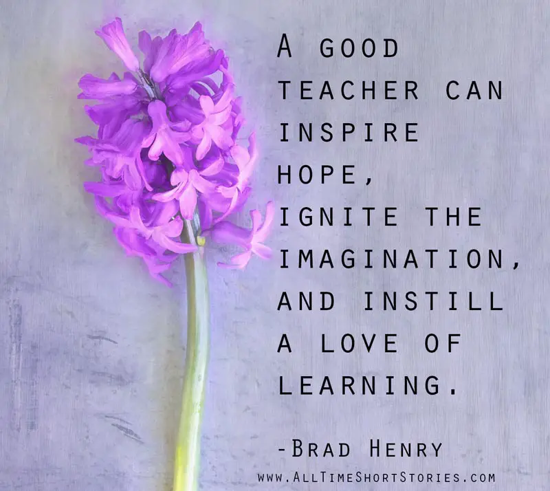 Inspirational Quote about Teacher