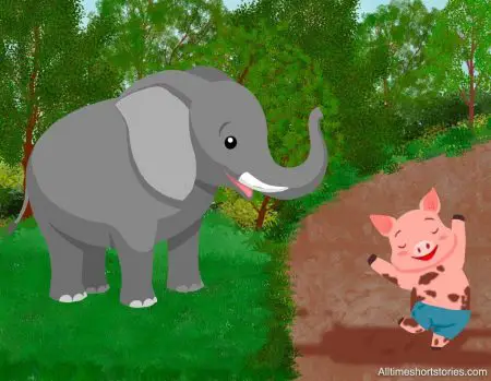 elephant and pig story